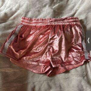Velour shorts